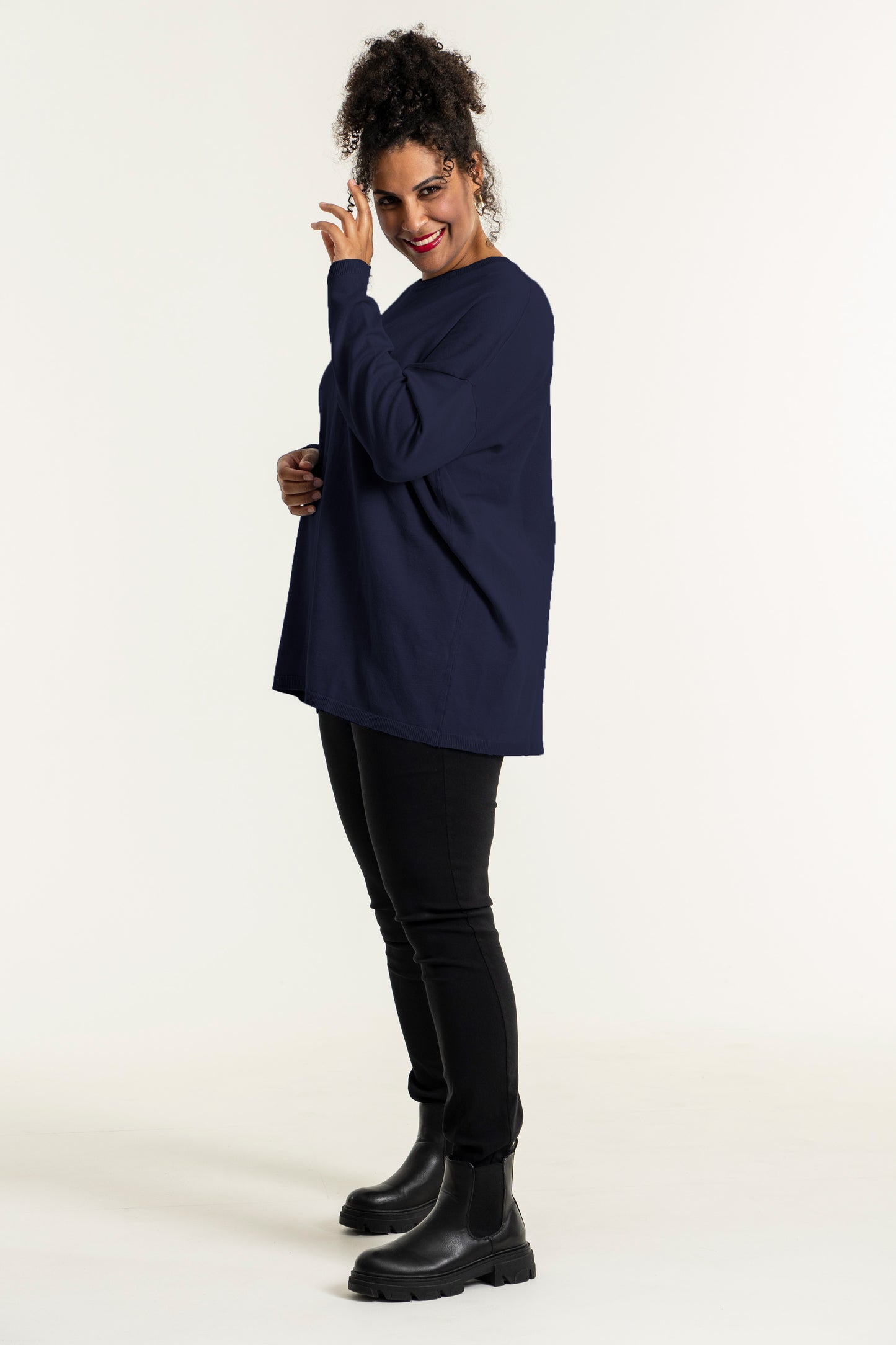 Sandgaard Blouse oversize Blouse Dark Blue