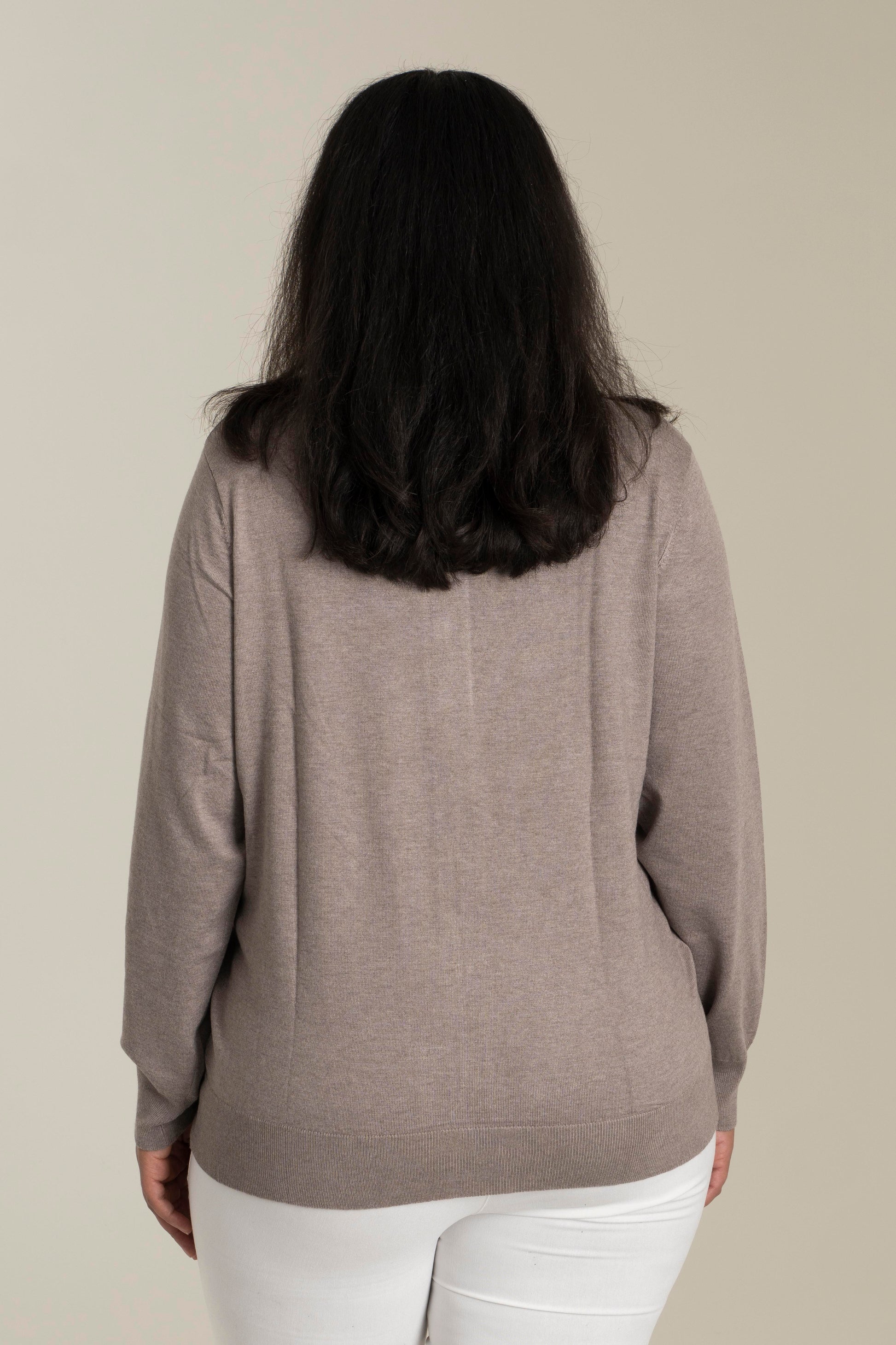 Sandgaard Short Cardigan Cardigan Beige melange