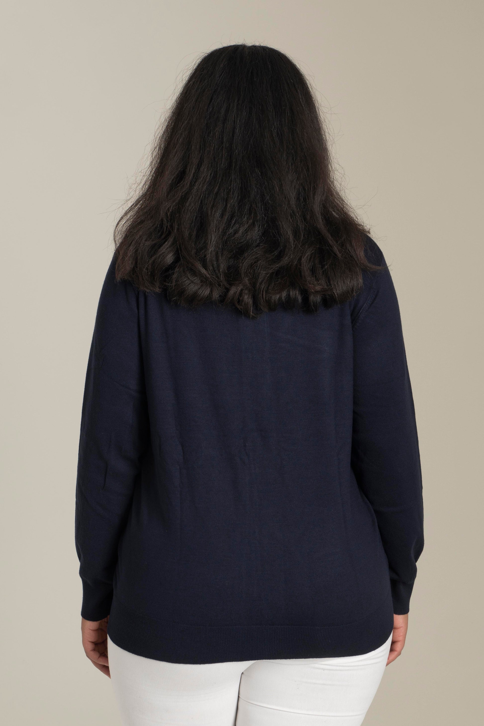 Sandgaard Short Cardigan Cardigan Dark Blue